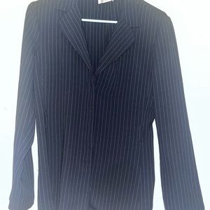 Pinstripe Blazer